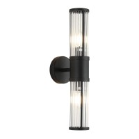 Ecobrt Bathroom Light Fixtures 2Light Matte Black Bathroom Vanity Light Modern Wall Lights For Bedroom Bath Mirror Lights With