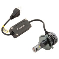 The Tusk LED headlight bulb is a simple upgrade that can change the way you ride at night Brighter and more energy efficient than standard halogen bulbs youll be able to ride better in any low light condition Dont get left behind in the dark light the way