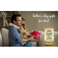 Wsyear Dad Birthday Gift- Dad Gifts, Father'S Day Husband Gifts, Table Lamp For Husband Daddy Father'S Day Birthday Present For Bedroom Living Room