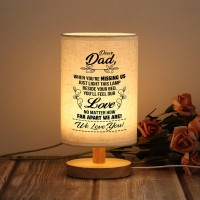 Wsyear Dad Birthday Gift- Dad Gifts, Father'S Day Husband Gifts, Table Lamp For Husband Daddy Father'S Day Birthday Present For Bedroom Living Room