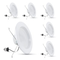 Feit Electric 5 Inch Or 6 Inch Led Recessed Lighting Retrofit Downlights 120 Watt Equivalent High Output 2000 Lumen 3000K Sof