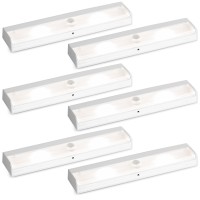 Brilliant Evolution Wireless Led Stair Lights 6 Pack Led Motion Sensor Light Closet Light Batteryoperated Lights Stick