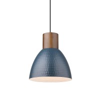 Elyona Hammered Pendant Lights For Kitchen Island 7 Solid Wood Hanging Light Fixtures Adjustable Height Industrial Metal Pe