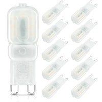 Ottosea G9 Led Bulb, 3W Equivalent To 30W Halogen Lamp,260Lm, 6000K Daylight White, G9 Base, 360 Degree Beam Angle,Dimmable, For Home Lighting (10-Pack)