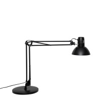 Maul Maulstudy Metal Desk Lamp | Professional Led Lamp | Flexible Floor Lamp For Office, Living Room And Workshop | High Quality Led Lighting | No Bulb | Black