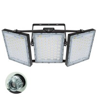 Stasun 300W Dusk To Dawn Led Flood Light, 27000Lm 5000K Super Bright Outdoor Lighting, Ip66 Waterproof, Wide Angle, Led Security Area Light For Yard, Patio, Parking Lot