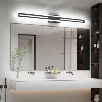 Solfart Bathroom Lights Over Mirror Bathroom Light Fixtures Vanity Lights Black Vanity Lights For Bathroom Led Light Fixtures 60