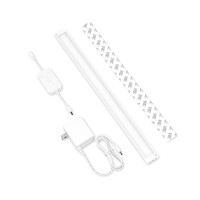 Eshine 1 Pack 20 Inch White Smart Dimmable Led Under Cabinet Lighting Kit Compatible With Alexa Google Warm White 3000K