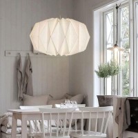 Ttsam Creative Paper Origami Lantern Shade,Paper Lampshades For Ceiling Lights,Foldable Paper Lampshade, Ceiling Lights/Lampshades, Art Decoration For Living Room, Bedroom, Dining Room