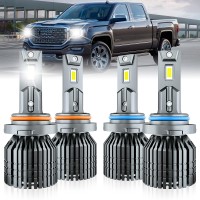 Description 9005 High Beam 9006 Low Beam LED Light Bulbs Super Bright LED Headlight Bulb 360 Degree Adjustable Beam Angle 60Wset 20000LMset 6000K White Feature Wattage 30Wbulb Lumens 20000lmset 10000lmbulb Voltage Dc932V color temperature 6000K Light sour