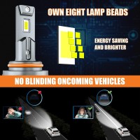 Description 9005 High Beam 9006 Low Beam LED Light Bulbs Super Bright LED Headlight Bulb 360 Degree Adjustable Beam Angle 60Wset 20000LMset 6000K White Feature Wattage 30Wbulb Lumens 20000lmset 10000lmbulb Voltage Dc932V color temperature 6000K Light sour