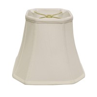 High Quality Fabric Lamp Shade Includes Brass Finish Washer Washer fitters sits on top of the harp Intended for use with customers own finial Shade measures 85 top diameter x 15 bottom diameter x 125 slant height Softback lampshade with vertical piping an