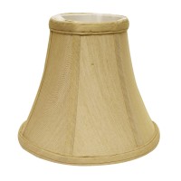 High Quality Fabric Lamp Shade Includes Brass Finish Washer Washer fitters sits on top of the harp Intended for use with customers own finial Shade measures 65 top diameter x 12 bottom diameter x 10 slant height Softback lampshade with vertical piping and