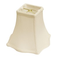 High Quality Fabric Lamp Shade Features a sturdy brass finish metal Bulb Clip that fits securely to your bulb No finial is needed Shade measures 35 top diameter x 8 bottom diameter x 675 slant height Softback lampshade with vertical piping and white liner