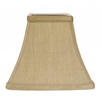 High Quality Fabric Lamp Shade Features a sturdy brass finish metal Bulb Clip that fits securely to your bulb No finial is needed Shade measures 4 top diameter x 8 bottom diameter x 7 slant height Hardback lampshade on white styrene backing Made from high