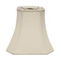 High Quality Fabric Lamp Shade Includes Brass Finish Washer Washer fitters sits on top of the harp Intended for use with customers own finial Shade measures 8 top diameter x 14 bottom diameter x 12 slant height Softback lampshade with vertical piping and 