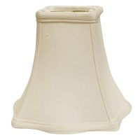 High Quality Fabric Lamp Shade Includes Brass Finish Washer Washer fitters sits on top of the harp Intended for use with customers own finial Shade measures 5 top diameter x 12 bottom diameter x 9 slant height Softback lampshade with vertical piping and w