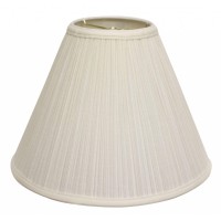 High Quality Fabric Lamp Shade Includes Brass Finish Washer Washer fitters sits on top of the harp Intended for use with customers own finial Shade measures 6 top diameter x 17 bottom diameter x 115 slant height Hardback lampshade on white styrene backing