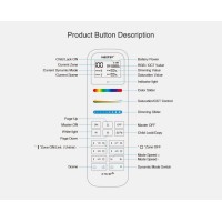 Lgidtech Fut100 Miboxer 100-Zone Rgb+Cct Remote Controller,Compatible With Miboxer/Milight 2.4G Products