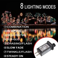 Sigandg 24V 72W Led Transformer Replacement Class 2 Power Led Controller With 8 Modes Supply For Christmas String Light Inflata