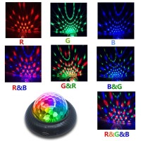 Kismee Disco Party Light Night Light 2 In 1 Flashes With Music Sound Activated Multicolor Disco Ball Rechargeable Battery Operat