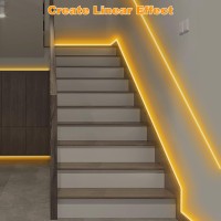 Tatazone 2000K Yellow Smart Cob Led Strip Light With App 328Ft Wifi Orange Color Led Light Strip Work With Alexa Google Dimma