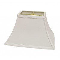 High Quality Fabric Lamp Shade Includes Brass Finish Washer Washer fitters sits on top of the harp Intended for use with customers own finial Shade measures 5x8 top diameter x 10x16 bottom diameter x 11 slant height Hardback lampshade on white styrene bac