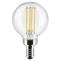 Satco 55Watt Led E12 Light Bulbs 3000K 15000 Hour Rating Dimmable