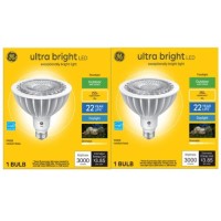 Ge Lighting Ge Ultra Bright Led Light Bulbs, Outdoor Floodlight Bulb, Wet Rated, Daylight (2 Pack) 93129227