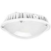 Ostek Led Canopy Light 40W 5000K 5600Lm Led Parking Garage Lights 90-277V Ip65 Commercial Residential Lights Dlc & Ul Listed