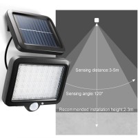 Outdoor Solar Lights Solar Barn Light Outdoor 56 Led 700Lum Shed Light Solar Security Lights Motion Detector Ip65 Waterproof 120 Sensor Angle For Patio Barn Garden Pathway Yard Lawn Balcony