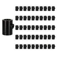 Mins Familio Lamp Fixture Replacement- 301 Cable Glands Light Wire Connectors- Lamp Parts For Repair Easy To Install Wiring Pendant Ceiling Table Floor Lamp(50Pcs, Black)