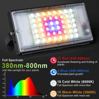 Lordem Plant Grow Light, Full Spectrum Plant Light For Indoor Plants, Led Desk Growing Lamp With Auto On/Off Timer 4H/8H/12H, 6 Dimmable Brightness, Height Adjustable15-30.4