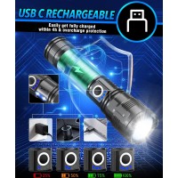 Vnina Flashlights High Lumens Rechargeable Usb C Flash Light Super Bright Led Flashlight With 100 000 Lumens Long Beam 3280Ft