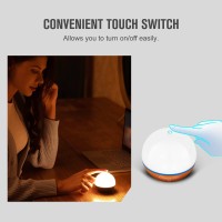 Olight Obulb Plus Multicolor Led Night Light Smart Table Lamps With Bluetooth App Control Ambient Lights Max 300 Lumens Mcc R