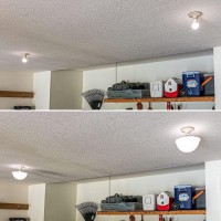 Ez Shade Ceiling Light Cover Helps Cover Exposed Light Bulbs In The Ceiling 3 Pack