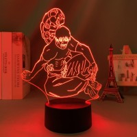 Oakfin Manga Led Light Jujutsu Kaisen Toji Fushiguro For Bedroom Decor Night Light Gift Acrylic Anime 3D Lamp Room Decor Birthday Gifts For Kids,Boy,Girls 7 Colors Pxjd