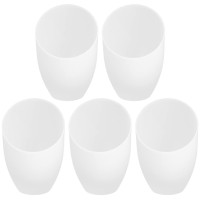 Operitacx 5Pcs Angled Horseshoe Lampshade Lamp Shade Vintage Floor Lamp Mini Clips Glass Pendant Light Led Torchiere Floor Lamp Lighting Fixture Shade Pp White Conical Replacement Parts