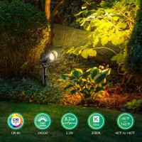 Edishine Halloween Low Voltage Led Landscape Lights With 35 Beam Angle 32W 240Lm 3000K Outdoor Landscape Lighting Cri 80 Wat