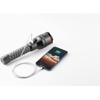 Nebo Davinci Powerful Rechargeable And Waterproof Handheld Flashlight And Power Bank