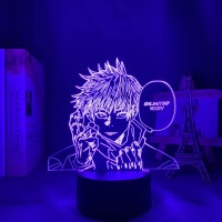 Oakfin Anime Lamp Jujutsu Kaisen Satoru Gojo Led Night Light For Bedroom Decor Birthday Gift Light For Kids,Boy,Girls 7 Colors Pxjd