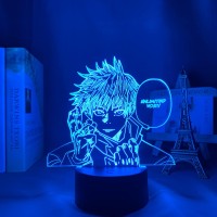 Oakfin Anime Lamp Jujutsu Kaisen Satoru Gojo Led Night Light For Bedroom Decor Birthday Gift Light For Kids,Boy,Girls 7 Colors Pxjd