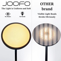 Joofo Sky Led Floor Lamp Folding Modern Torchiere Floor Lamp Bright Dimmable Led Floor Lamp With Remote Touch Control 5 Color T