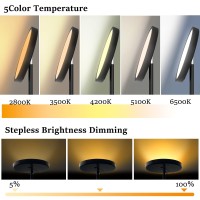 Joofo Sky Led Floor Lamp Folding Modern Torchiere Floor Lamp Bright Dimmable Led Floor Lamp With Remote Touch Control 5 Color T