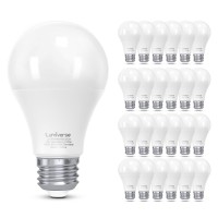 Lumiverse A19 Led Light Bulbs, 2700K Warm White 9 Watt [60W Equivalent] Non-Dimmable, E26 Led Bulb, Ul Listed (24 Pack)