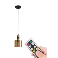 Kefa Battery Operated Pendant Light Non-Hardwired