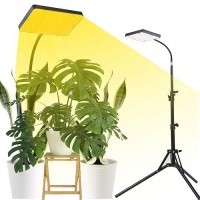 Fecida Grow Lights For Indoor Plants With Stand Uvir Full Spectrum Led Standing Plant Grow Light 2000 Lumen Houseplant Growin