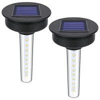 2 Pack Solar Lights Replacement Top,3.35 In Solar Lantern Replacement Top Lid Lights ,Waterproof Replacement Solar Lantern Parts For Outdoor Garden Lanterns