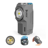 Wuben X0 Rechargeable Mini Flashlight With Clip, 900 High Lumens Small Pocket Led Flashlights, 175