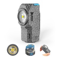 Wuben X0 Rechargeable Mini Flashlight With Clip, 900 High Lumens Small Pocket Led Flashlights, 175